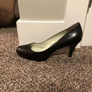 Black, Nine West heels
